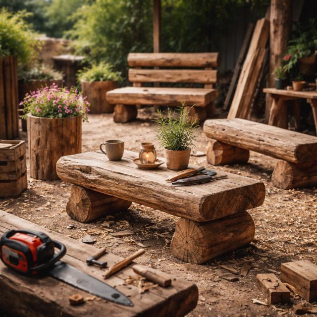 Что можно сделать из старого бревна: Практическое применение в ремонте и обустройстве дома Что можно сделать из старого бревна: Практическое применение в ремонте и обустройстве дома