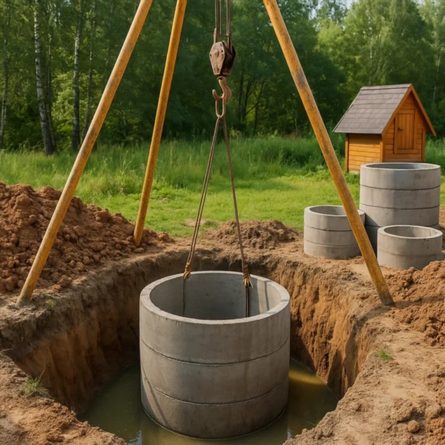 Колодец глубиной 20 метров: устройство, особенности и технология строительства Колодец глубиной 20 метров: устройство, особенности и технология строительства