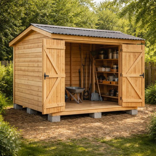 Как построить сарай без пола своими руками: ключевые моменты для успешной реализации Как построить сарай без пола своими руками: ключевые моменты для успешной реализации