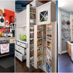 Способы хранения в малогабаритной кухне: разделители и держатели