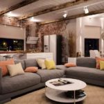 Гостиная-кухня площадью 20 кв: фото, планировка, порядок действий