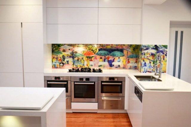 Кухни белые глянцевые: фото, преимущества, дизайн и сочетания