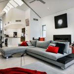 Интерьер гостиной в сером цвете: фото, оттенки и акценты