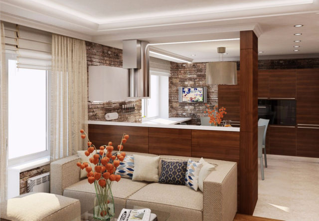 Кухня-гостиная 25 кв: фото, дизайн, планировка, мебель, советы
