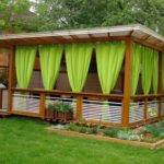 Беседка из подручных материалов своими руками: фото и идеи