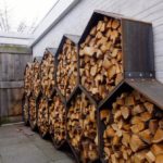 Поленница для дров 2019: что это такое, фото, разновидности