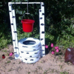 Колодец на даче: фото, ландшафтный дизайн, оформление