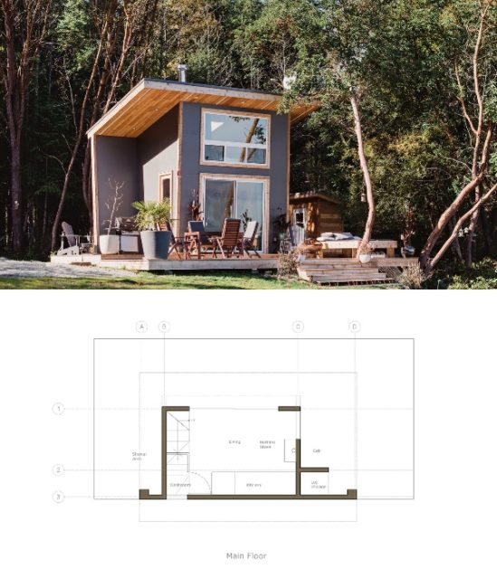 Крошечный дом в идеальную дачу: фото, проект, материалы