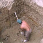 Погреб из ямы во дворе: фото, проект, преимущества, польза