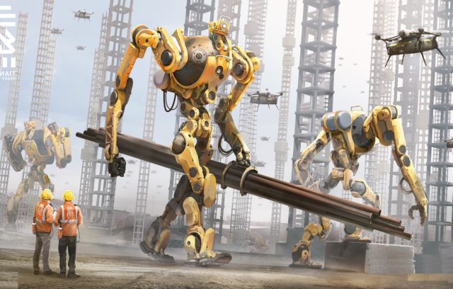 Робот собака на стройке: фото, модели, назначение, польза