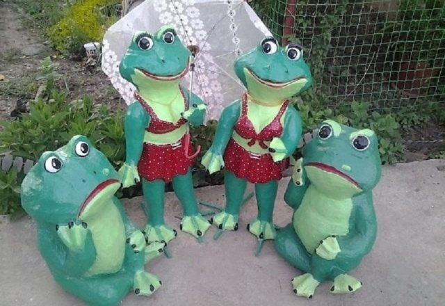 Поделки из бетона: фото, изделия, инструменты, материалы