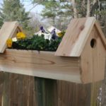 Клумба-скворечник своими руками