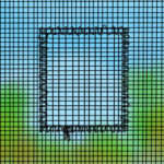 Простой ремонт москитной сетки своими руками