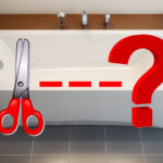 Надо укоротить акриловую ванну? 2 реальных способа сделать это быстро и качественно