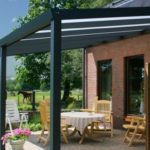 Навес, пристроенный к дому, его виды и установка