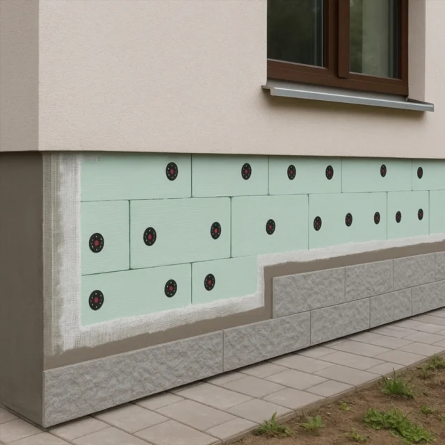 Цоколь из мокрого фасада: технология устройства, материалы и практические советы