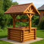 Отделка колодцев деревом: эстетика, долговечность и технология