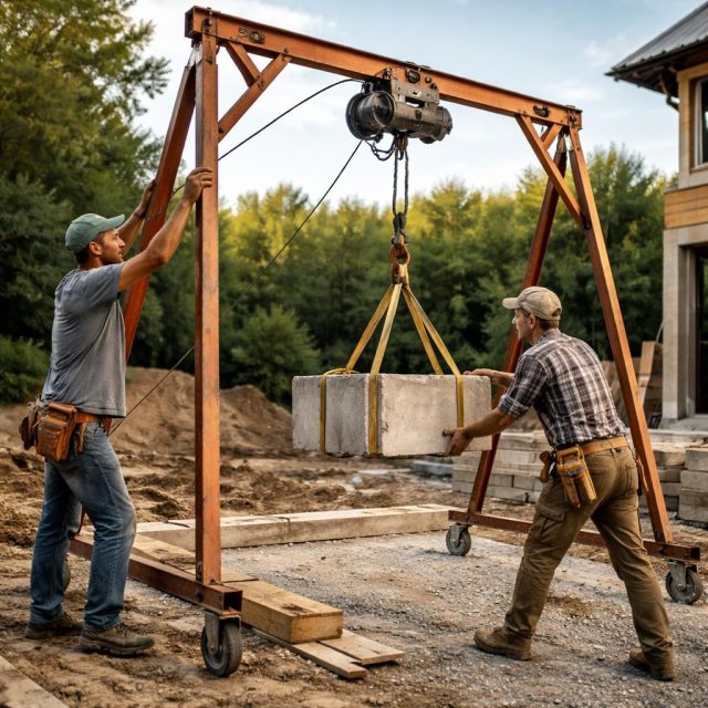 Как собрать кран на стройку своими руками: основные моменты и подходы