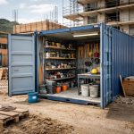 Морские контейнеры для стройплощадки: аренда под инструмент, материалы и временный склад